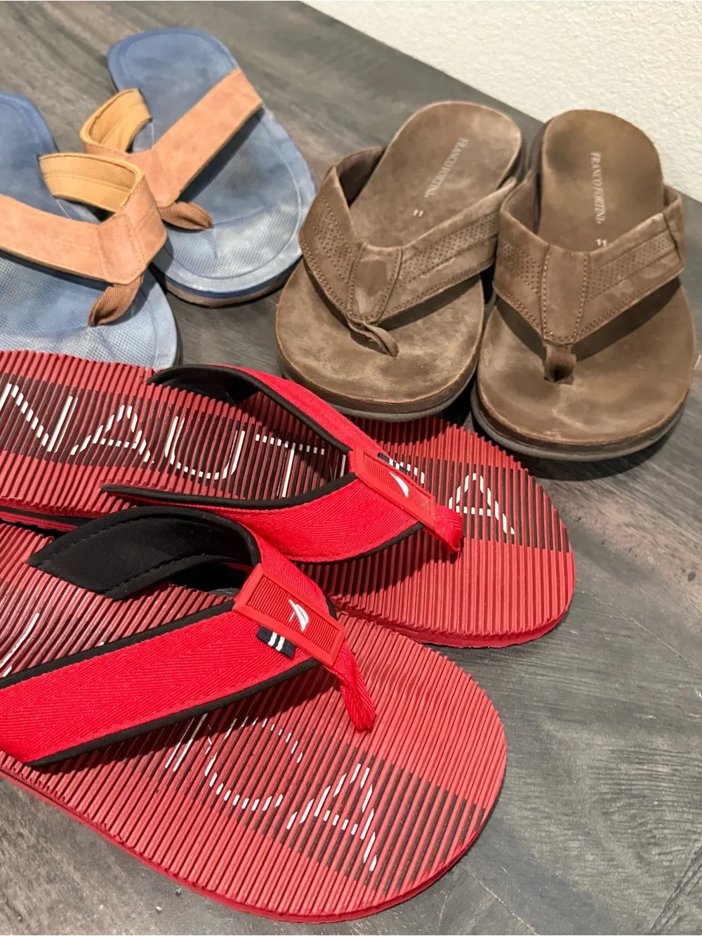 Bundle- 3 pair of men’s sandals size 11